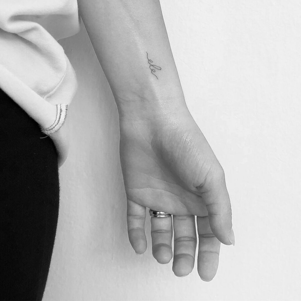 Single Line Tattoo 93 1