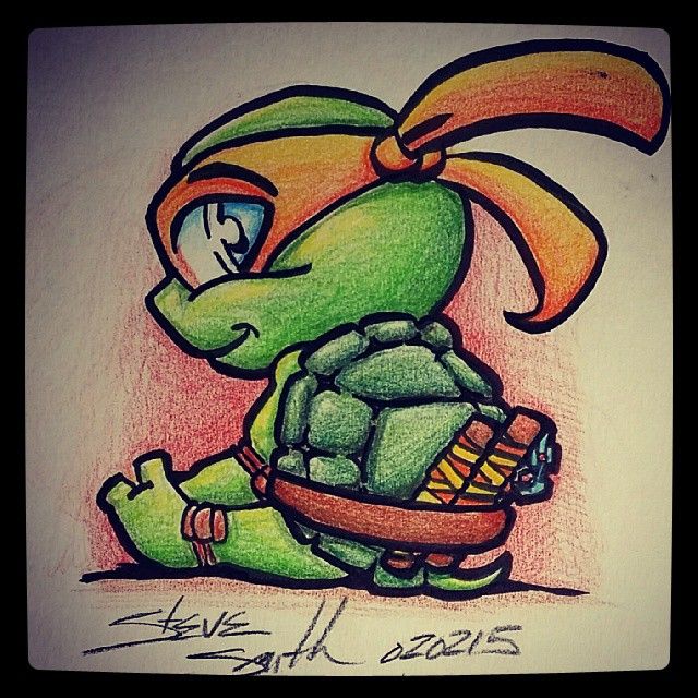 Teenage Mutant Ninja Turtle Tattoos 107