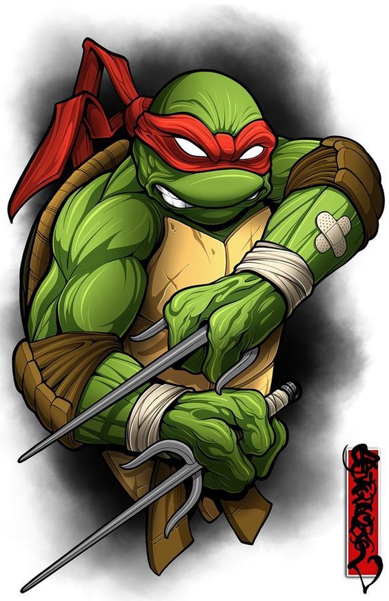 Teenage Mutant Ninja Turtle Tattoos 116