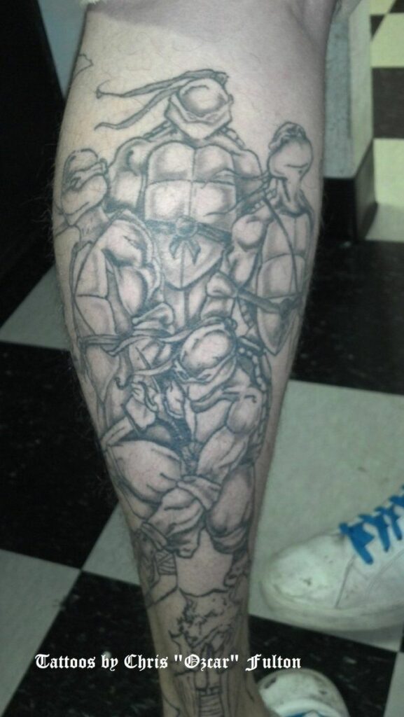 Teenage Mutant Ninja Turtle Tattoos 124