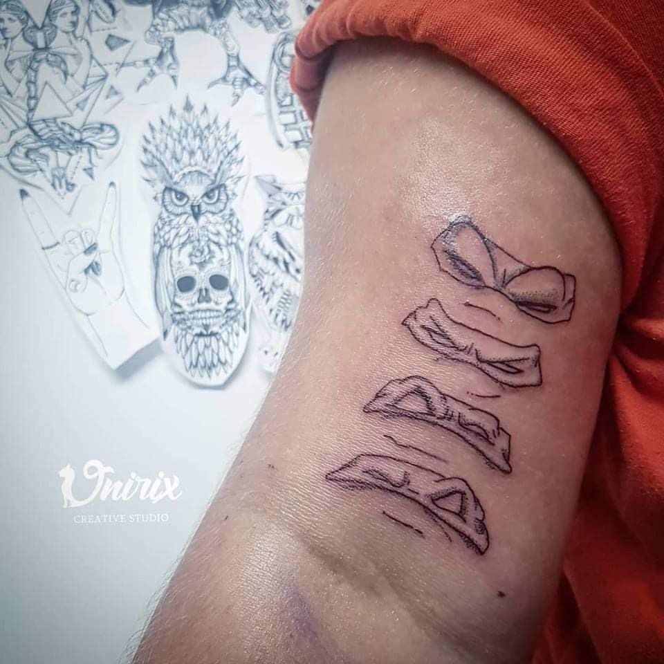 Teenage Mutant Ninja Turtle Tattoos 125