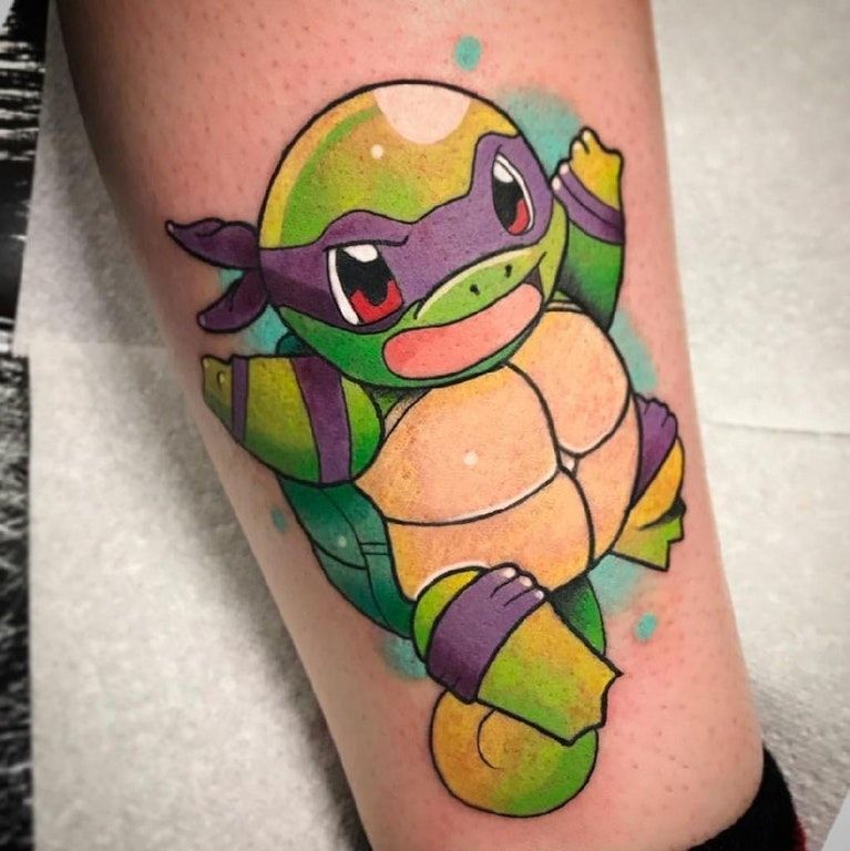 Teenage Mutant Ninja Turtle Tattoos 138