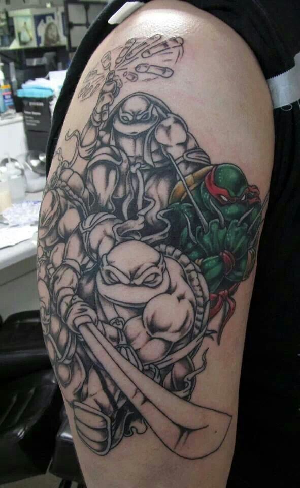 Teenage Mutant Ninja Turtle Tattoos 142