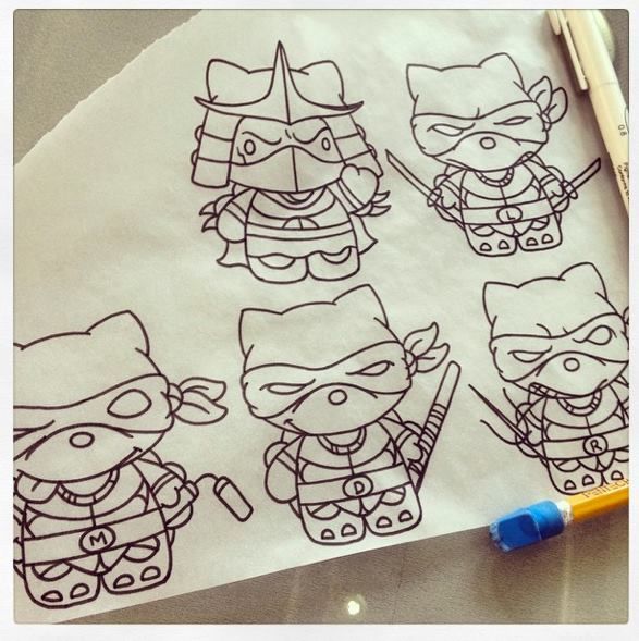 Teenage Mutant Ninja Turtle Tattoos 159