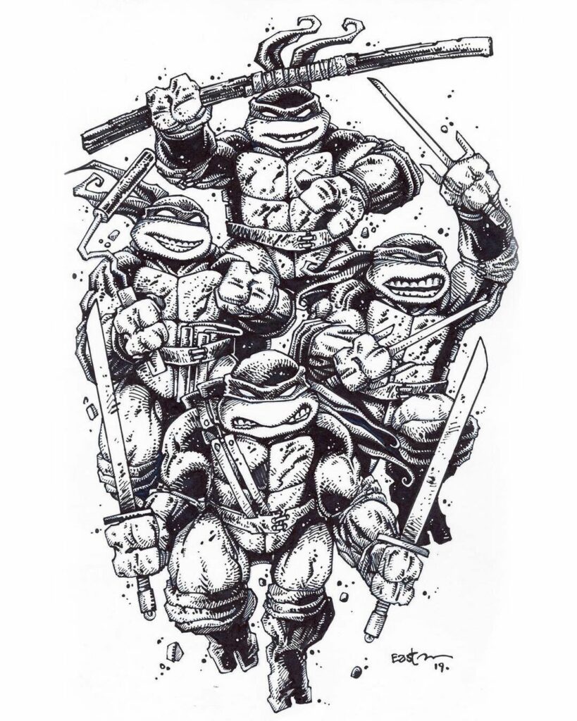 Teenage Mutant Ninja Turtle Tattoos 19