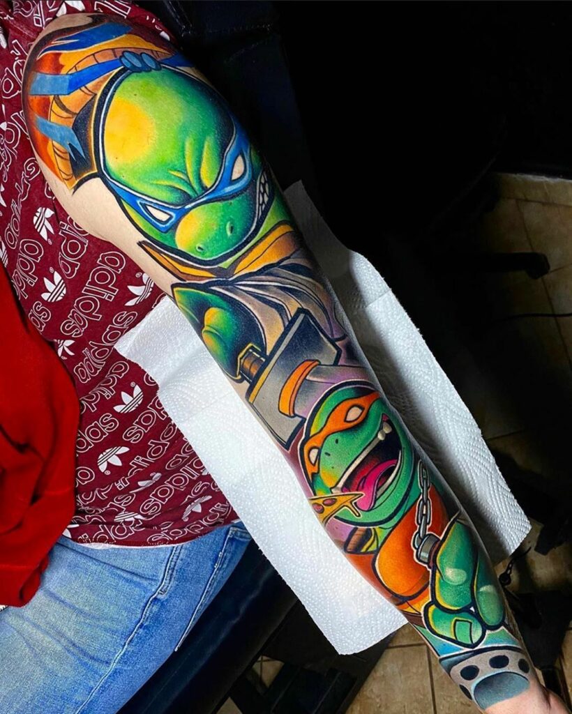 Teenage Mutant Ninja Turtle Tattoos 24