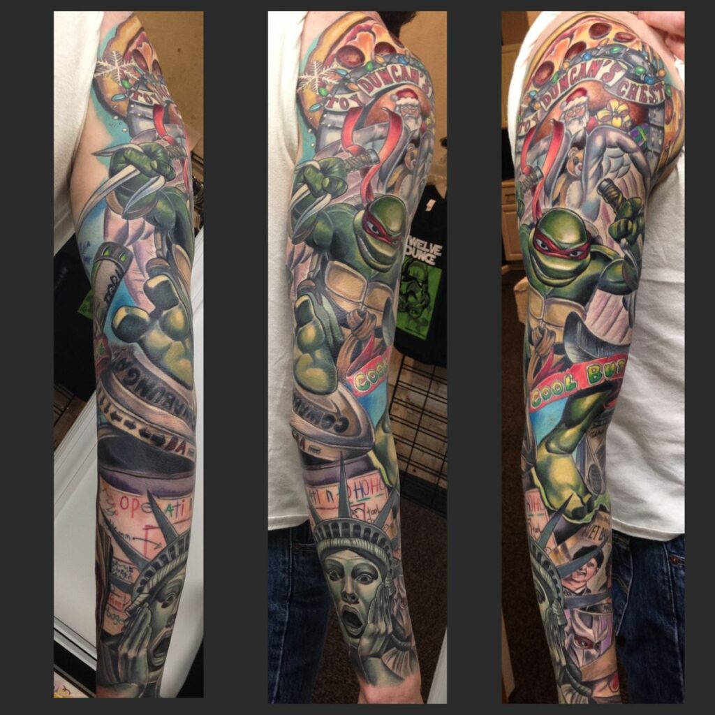 Teenage Mutant Ninja Turtle Tattoos 30