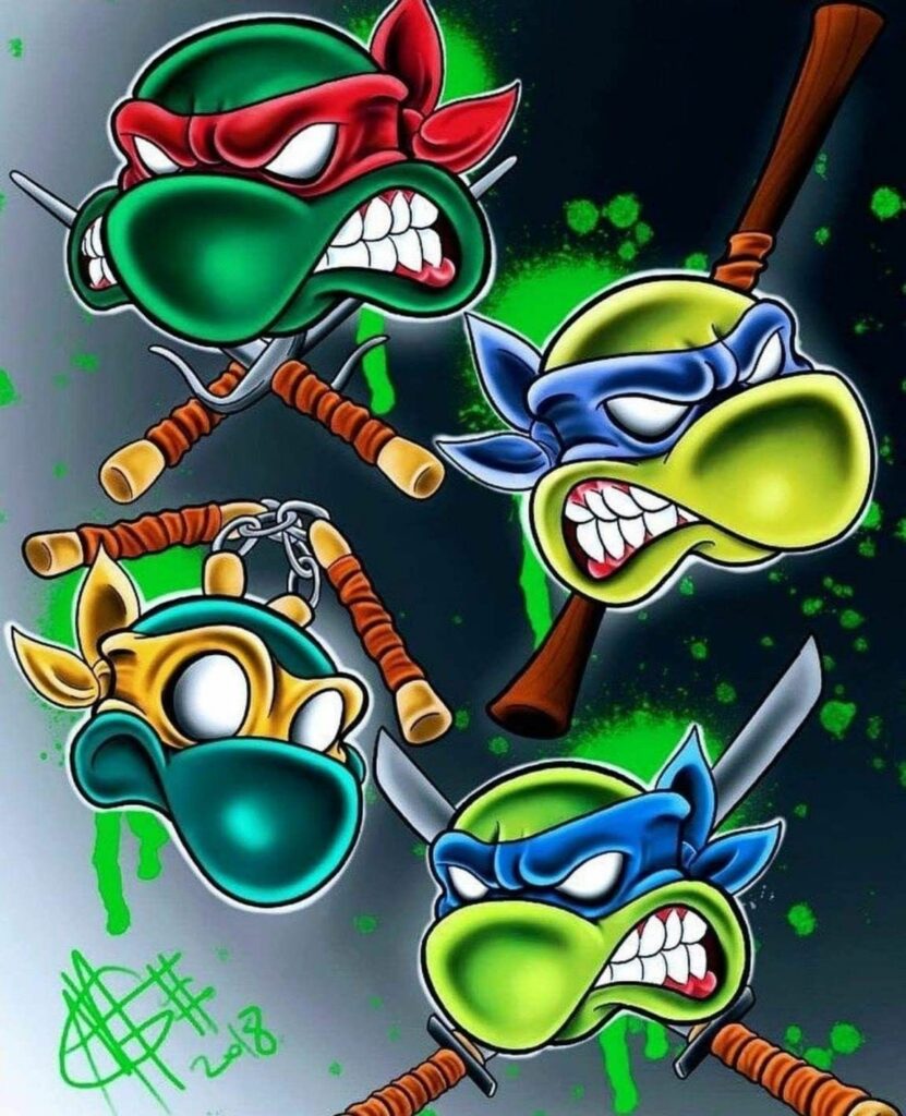 Teenage Mutant Ninja Turtle Tattoos 38