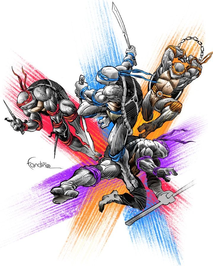 Teenage Mutant Ninja Turtle Tattoos 67