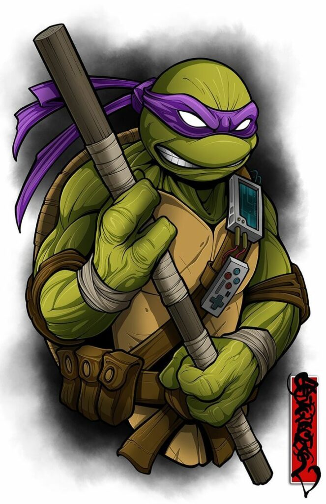 Teenage Mutant Ninja Turtle Tattoos 68