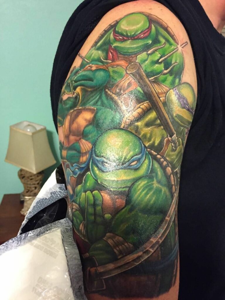 Teenage Mutant Ninja Turtle Tattoos 71