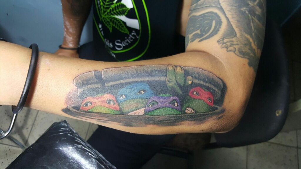 Teenage Mutant Ninja Turtle Tattoos 80
