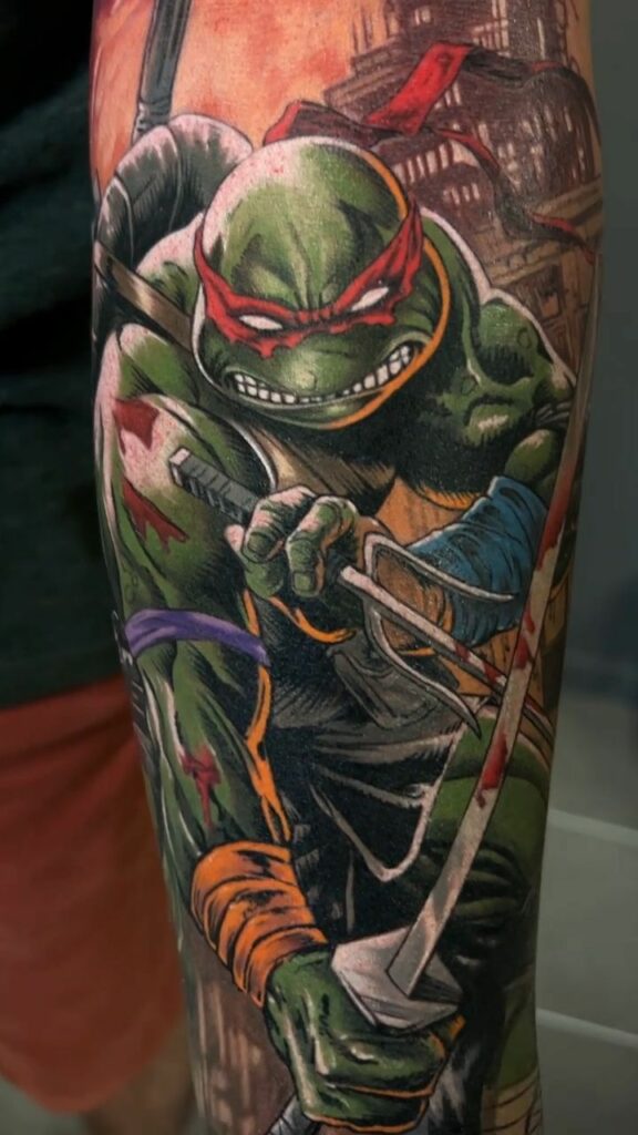 Teenage Mutant Ninja Turtle Tattoos 95