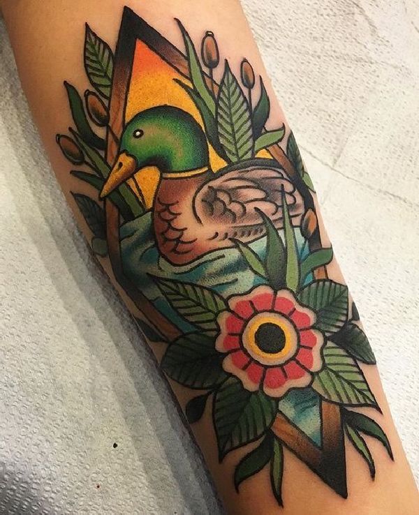 Duck Tattoo 100
