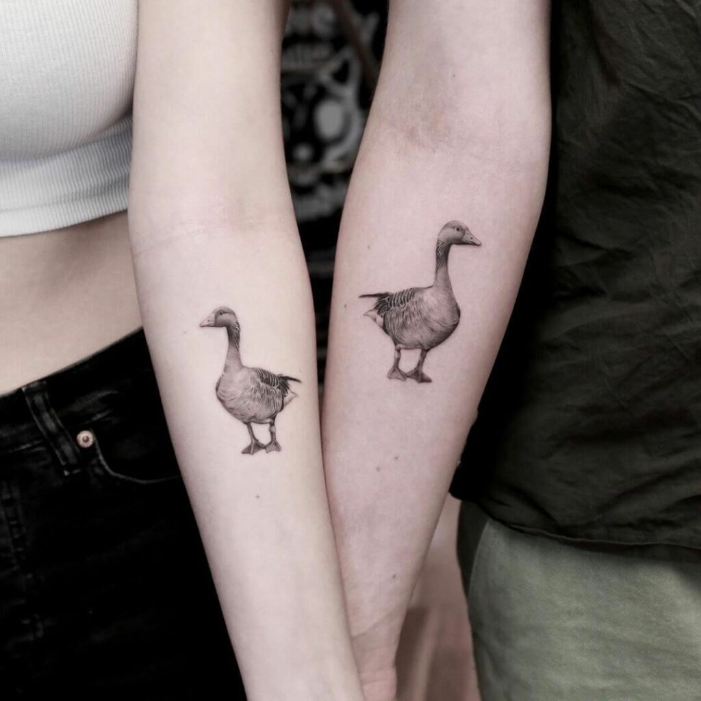 Duck Tattoo 108