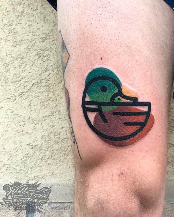 Duck Tattoo 123