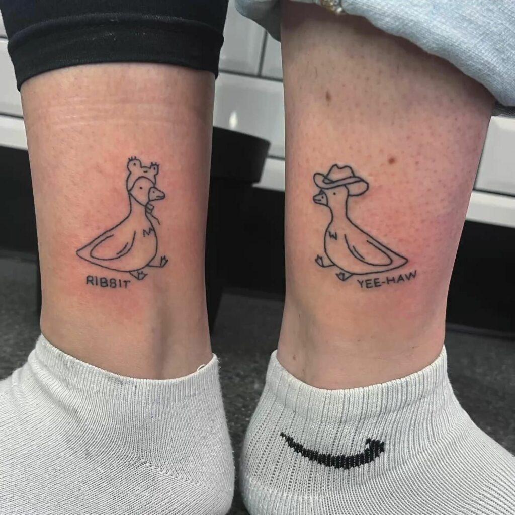 Duck Tattoo 24