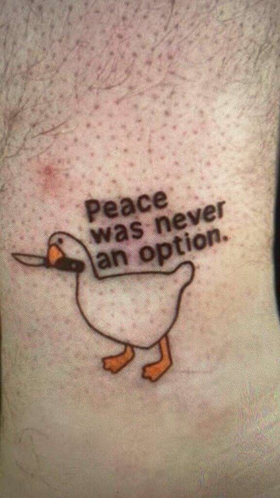 Duck Tattoo 47