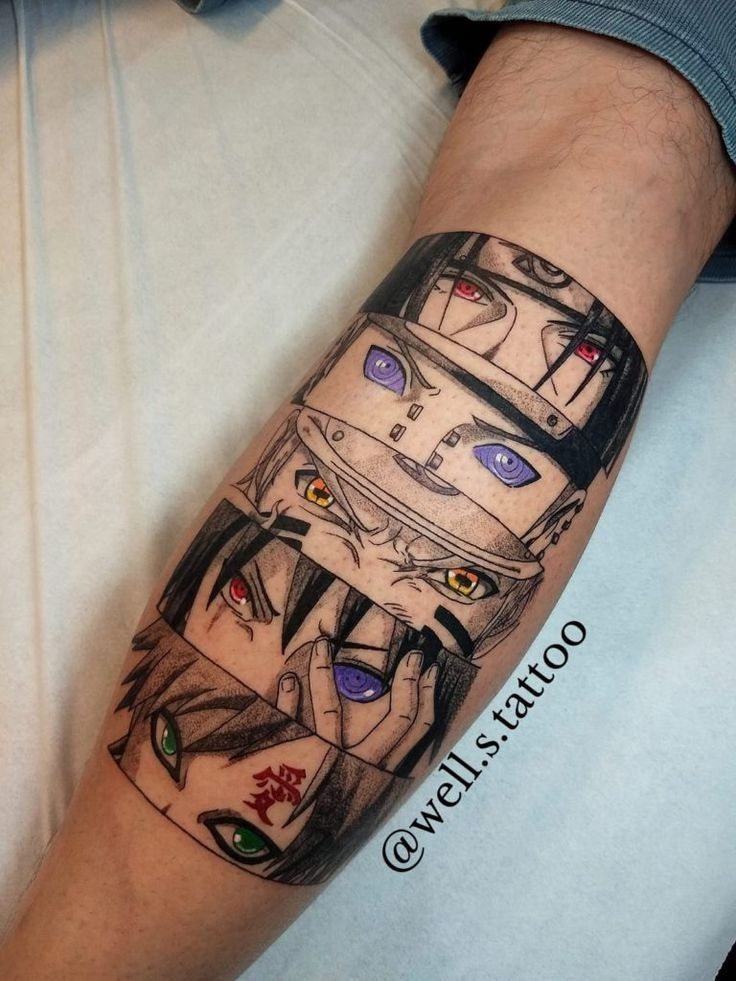 Kakashi Tattoos 114