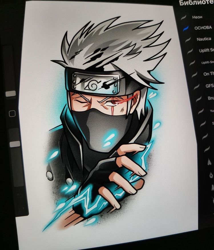Kakashi Tattoos 124