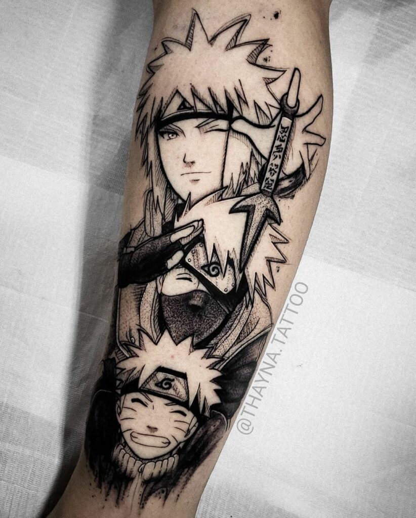 Kakashi Tattoos 14