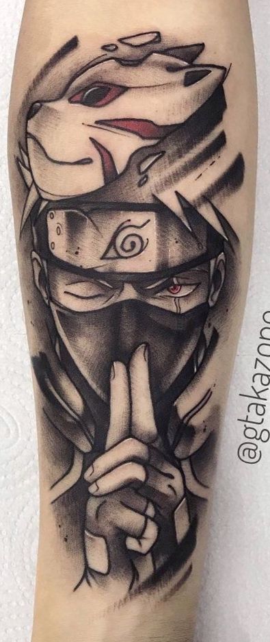 Kakashi Tattoos 173