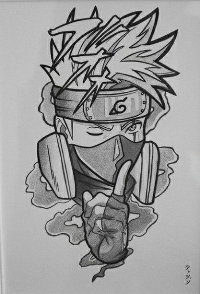 Kakashi Tattoos 215