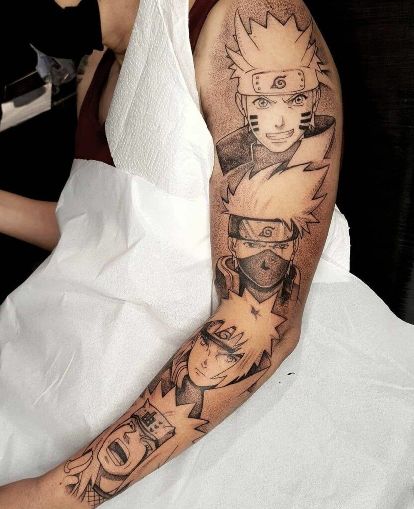Kakashi Tattoos 23