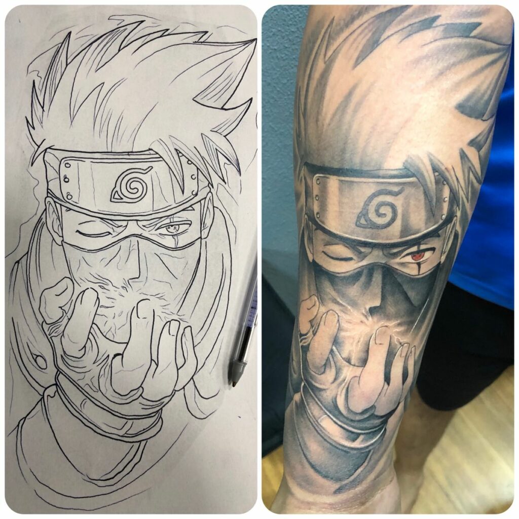 Kakashi Tattoos 24