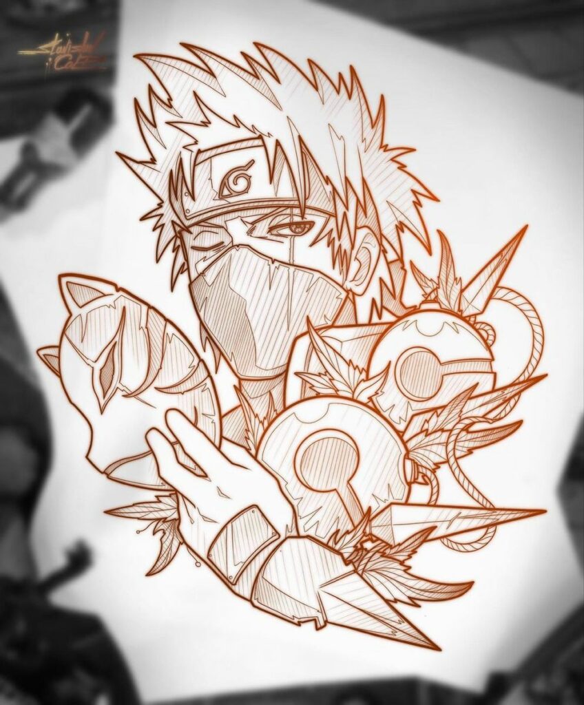Kakashi Tattoos 35