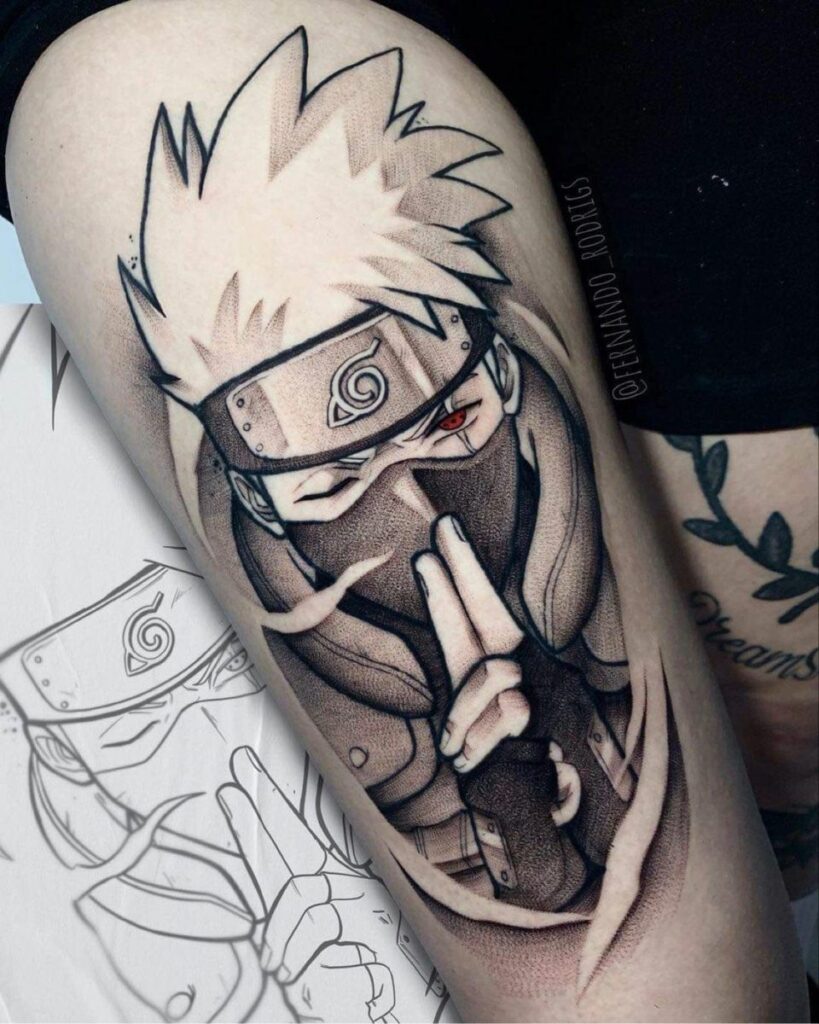Kakashi Tattoos 45