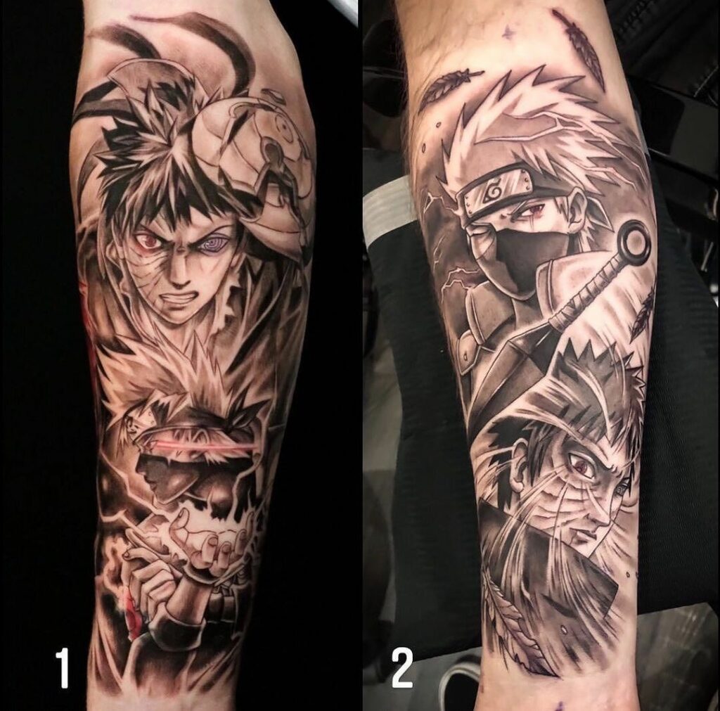 Kakashi Tattoos 57