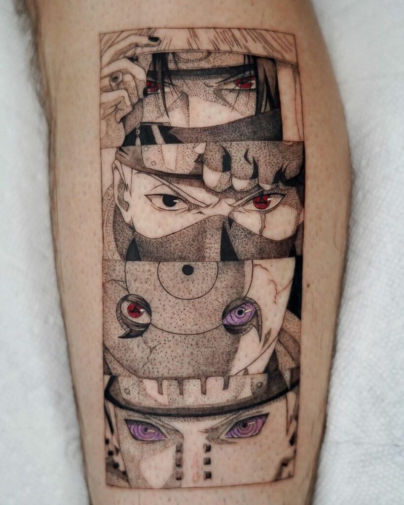 Kakashi Tattoos 62