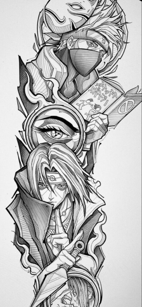 Kakashi Tattoos 63