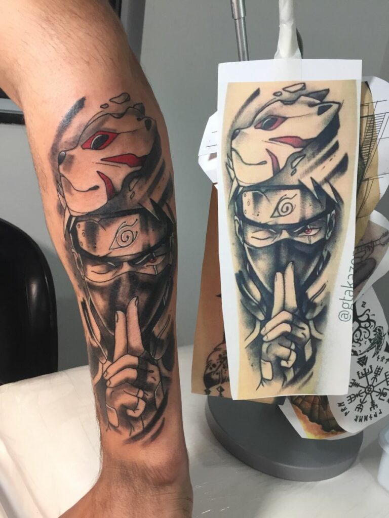 Kakashi Tattoos 76