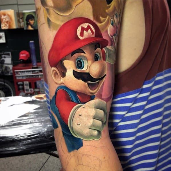 Luigi Tattoo 160