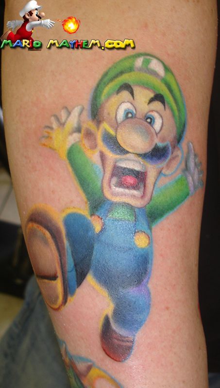 Luigi Tattoo 162