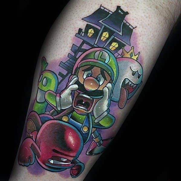 Luigi Tattoo 163