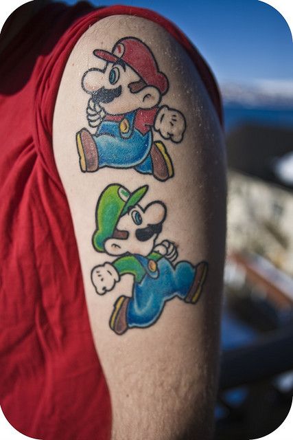 Luigi Tattoo 178