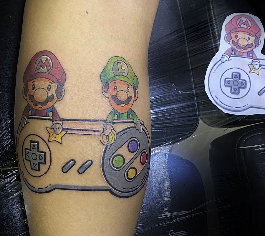 Luigi Tattoo 33 1