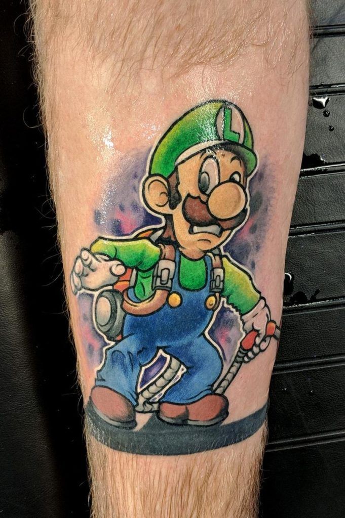 Luigi Tattoo 35 1