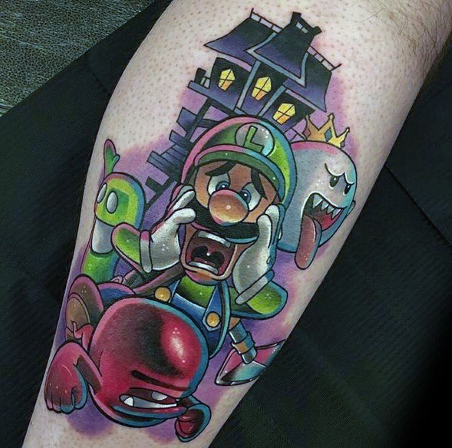 Luigi Tattoo 38 1