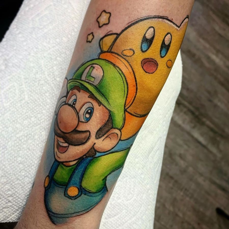 Luigi Tattoo 55 1