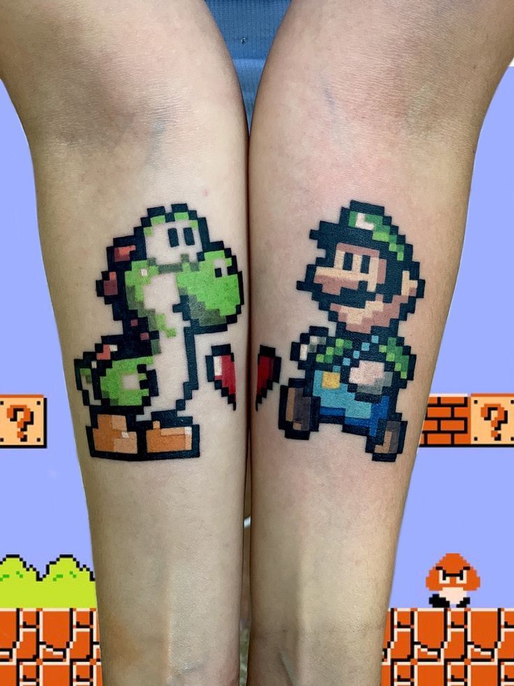 Luigi Tattoo 60 1