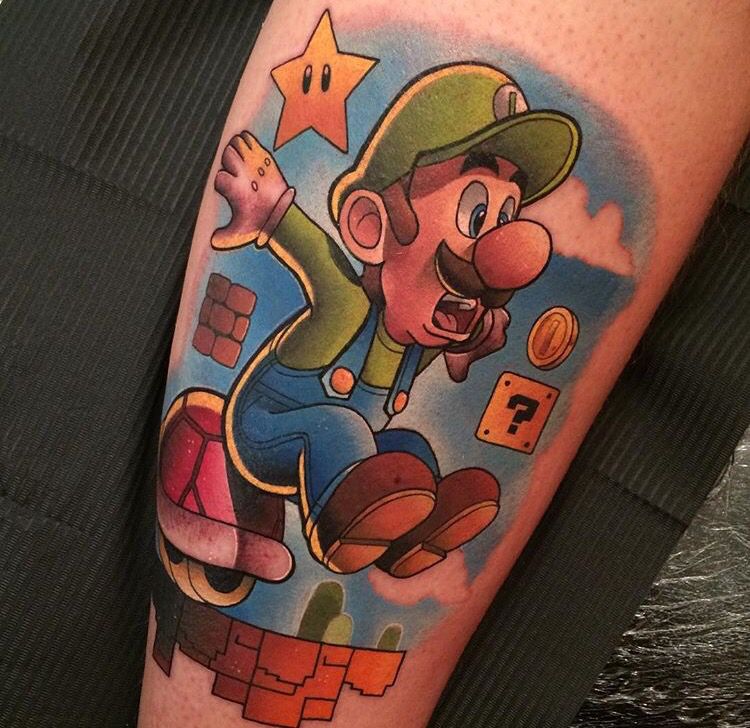 Luigi Tattoo 62 1