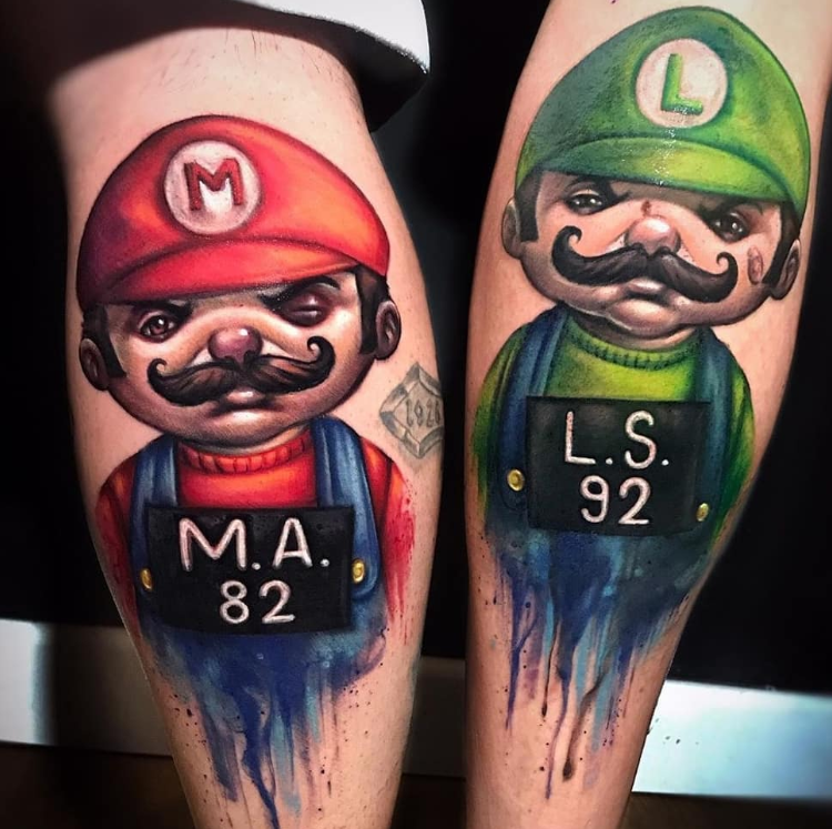 Luigi Tattoo 63 1
