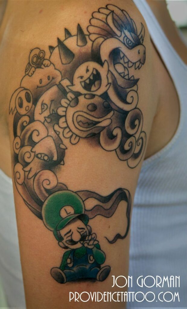 Luigi Tattoo 70 1