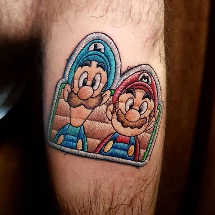 Luigi Tattoo 75 1