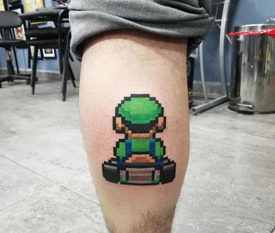 Luigi Tattoo 80 1
