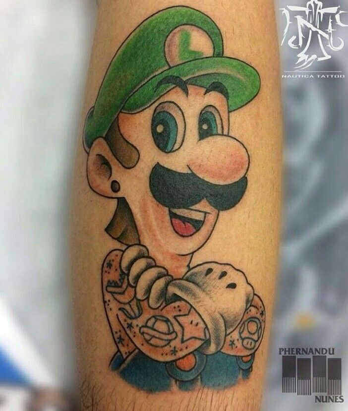 Luigi Tattoo 88 1